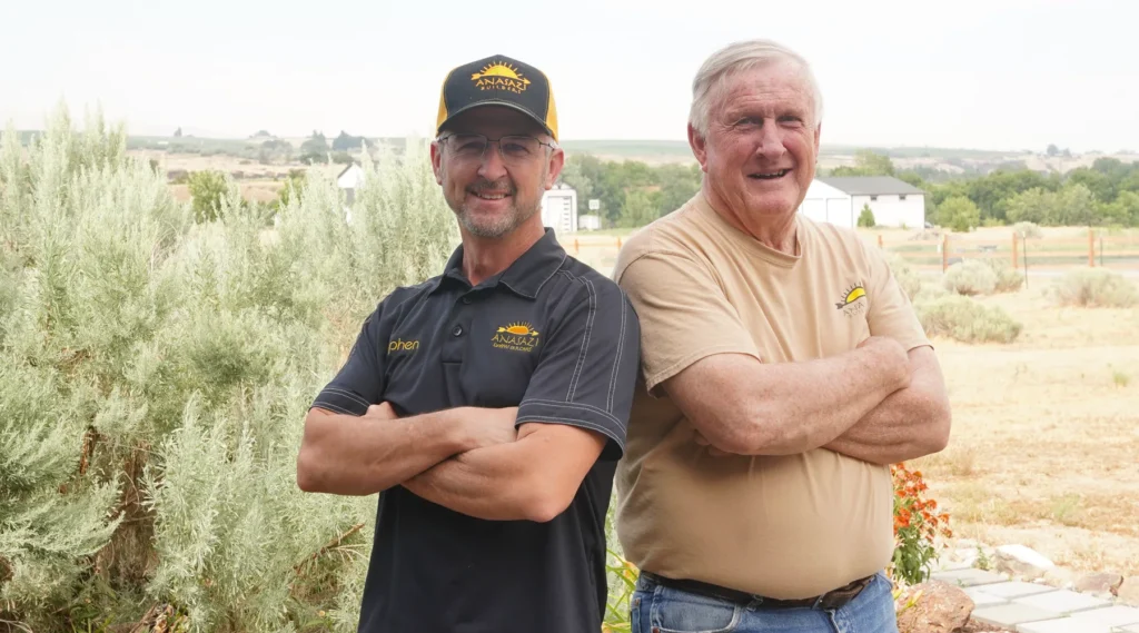 Stephen and John Worlund of Anasazi Builders in the Tri-Cities