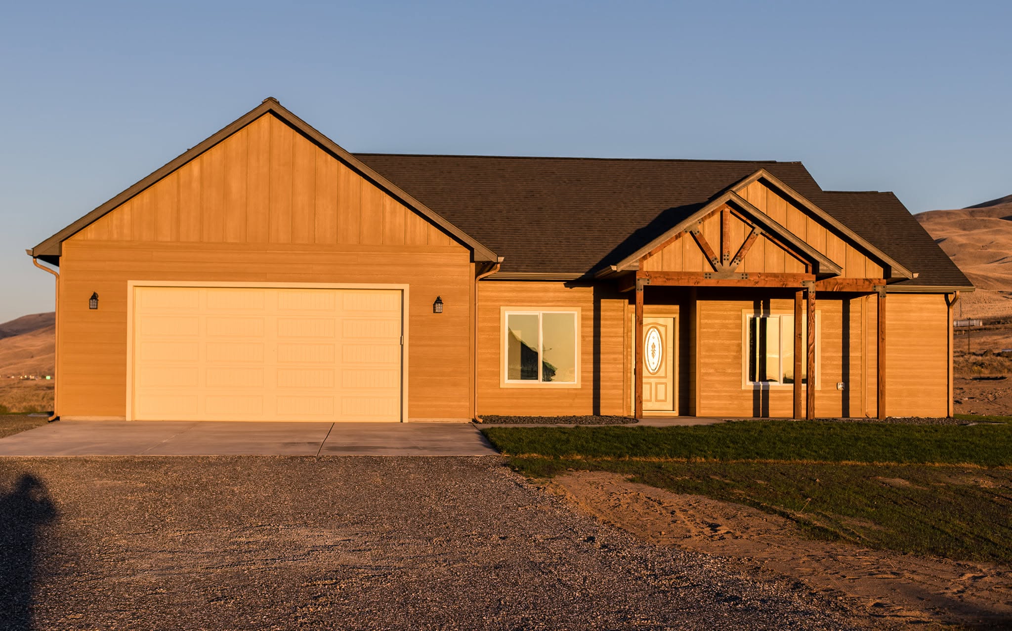 Benton County custom home on five acres