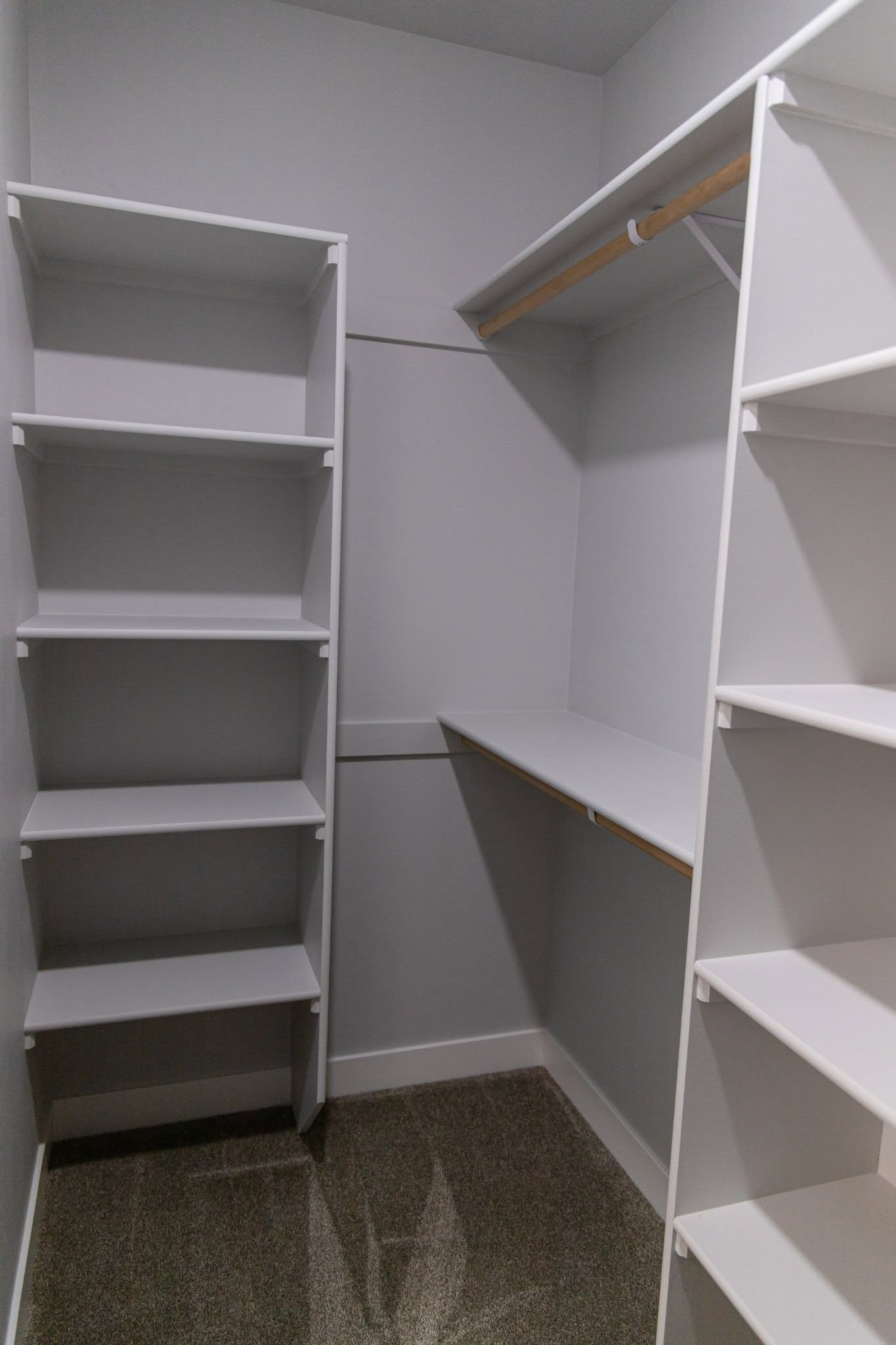 Expansive view of the living space